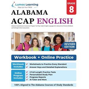 Alabama Comprehensive Assessment Program Test Prep: Grade 8 English Language Art